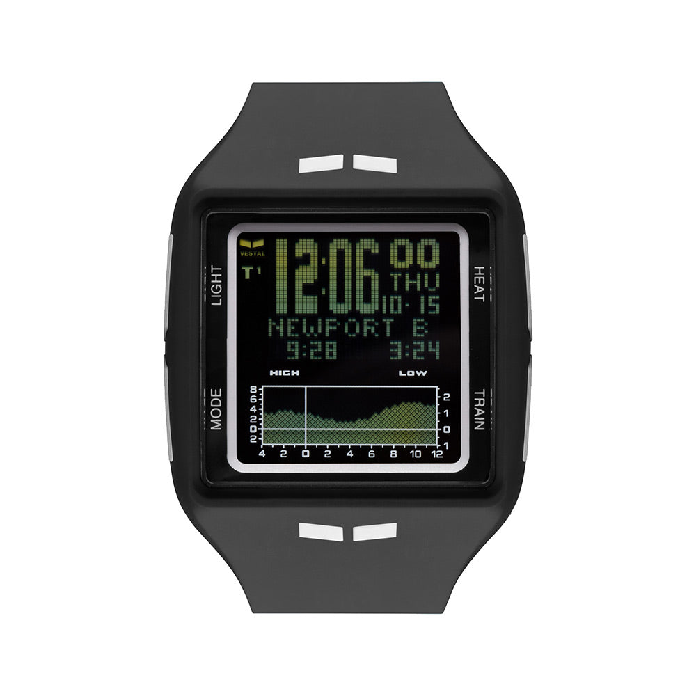 Vestal Watches BRIG TIDE & TRAIN - Black/White