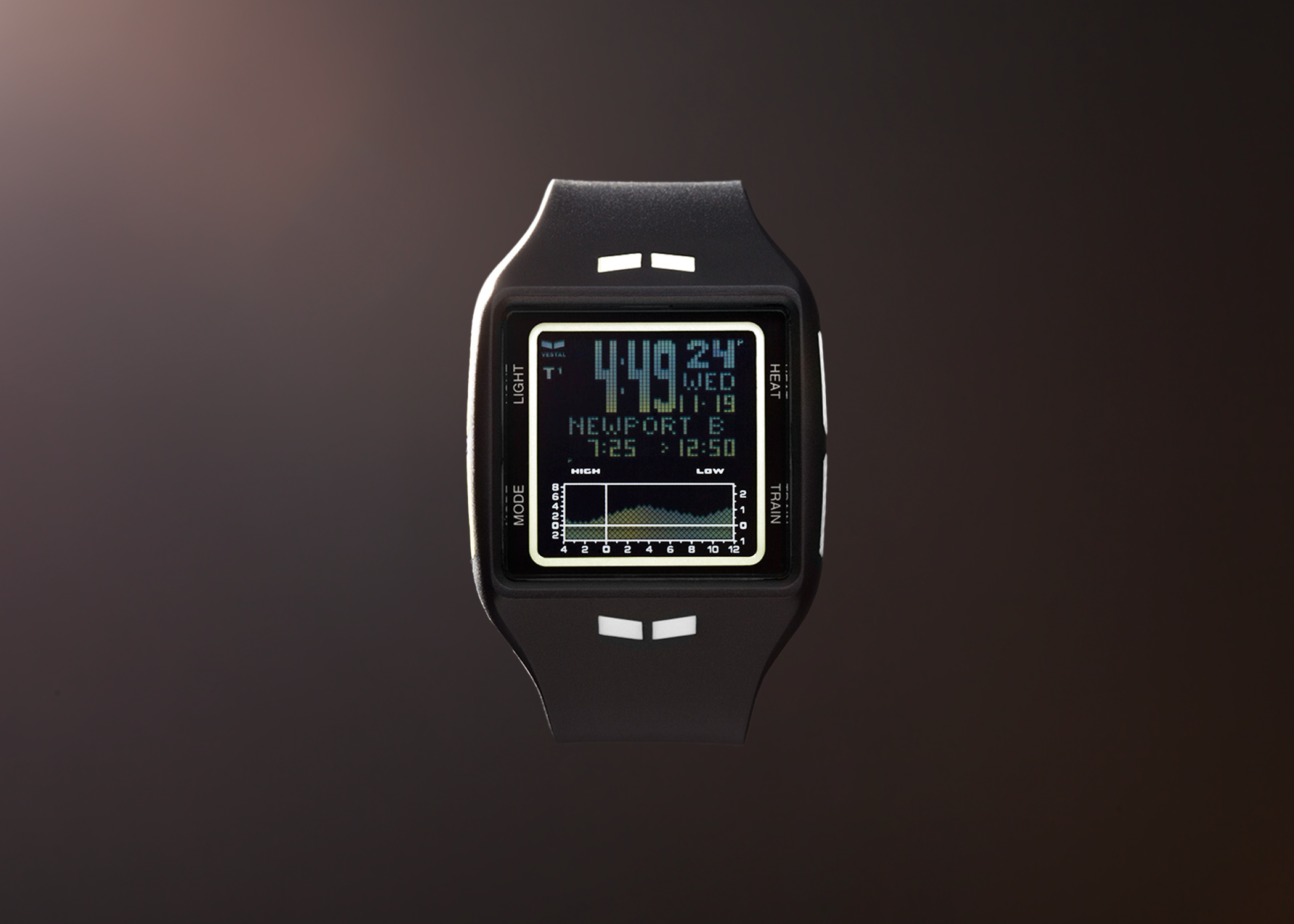 Vestal - Brig & Watch Train Tide Black Gold BRIG VESTAL 14K 