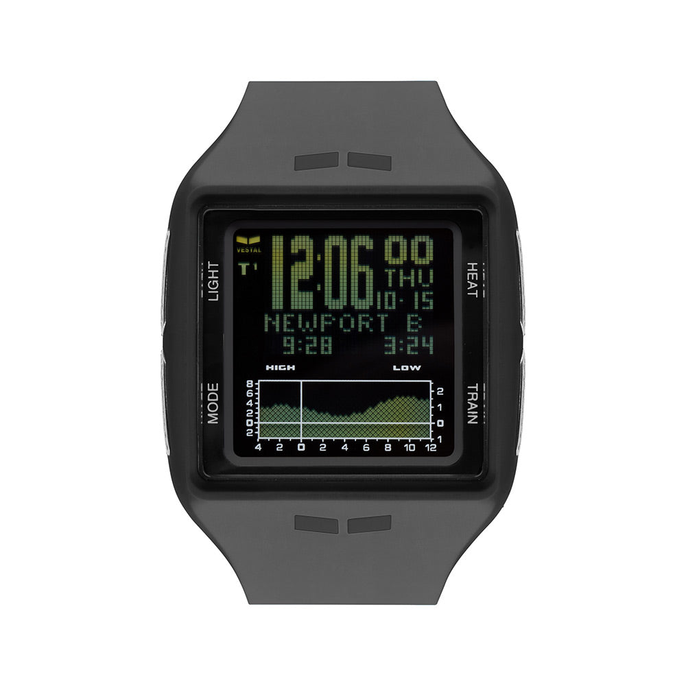 Vestal Watches BRIG TIDE & TRAIN - Polished Stainless Steel