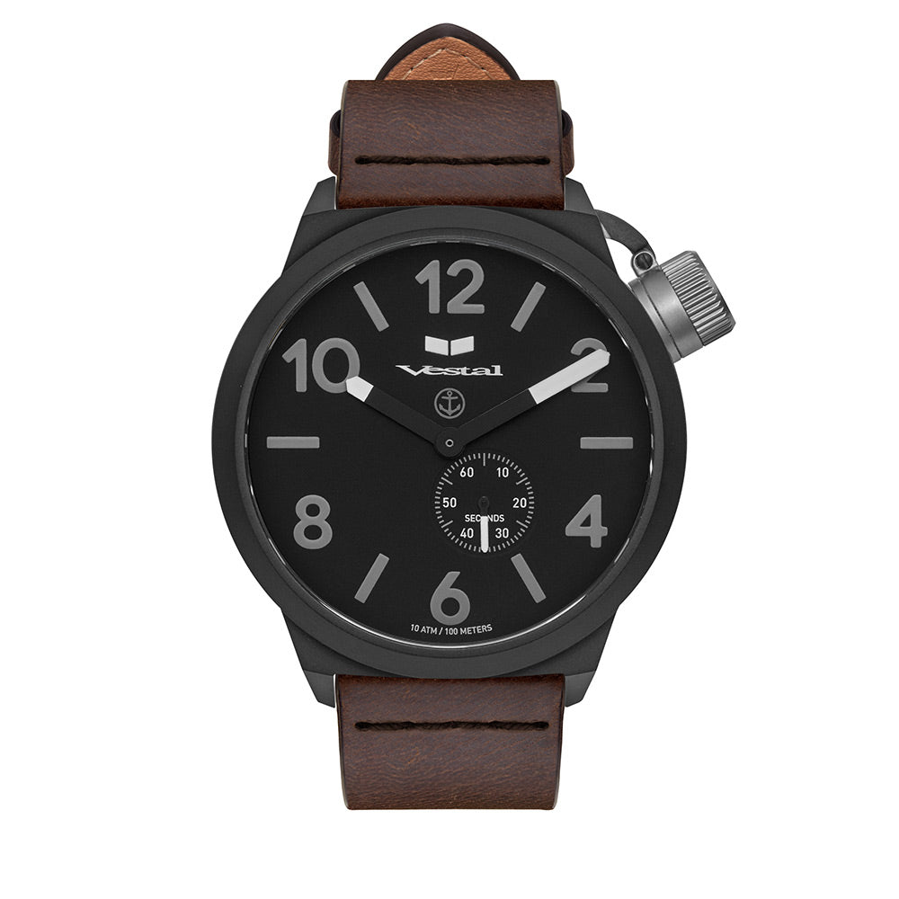 CANTEEN LEATHER - Brown/Black