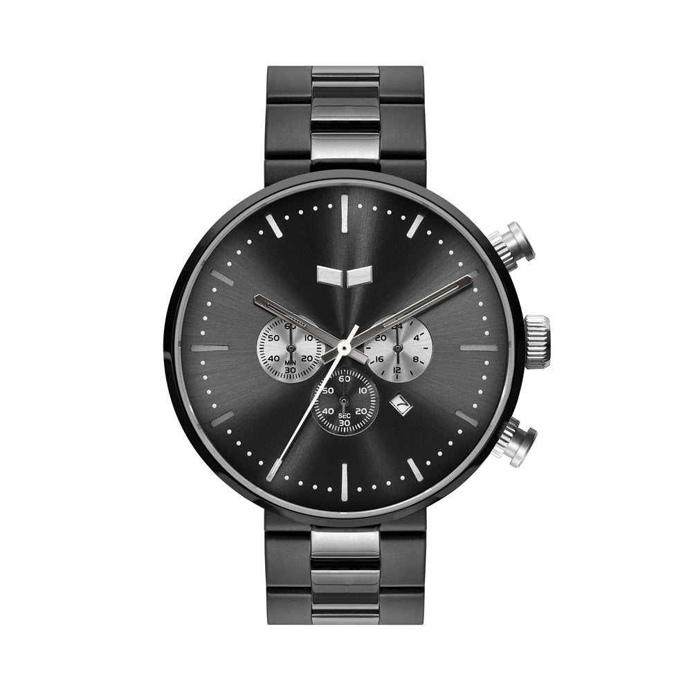 ROOSEVELT CHRONO METAL - Black