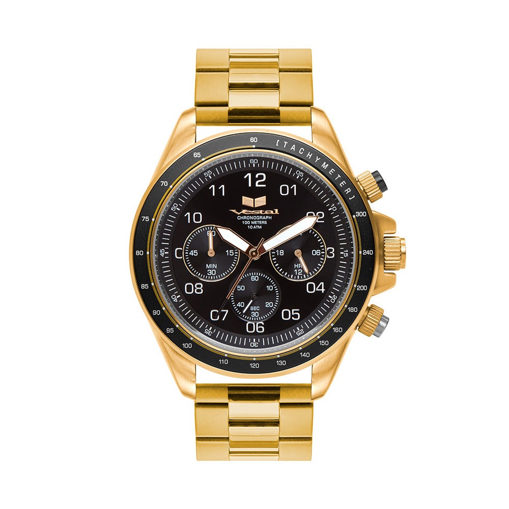 Vestal Watches ZR2 METAL - Gold/Black